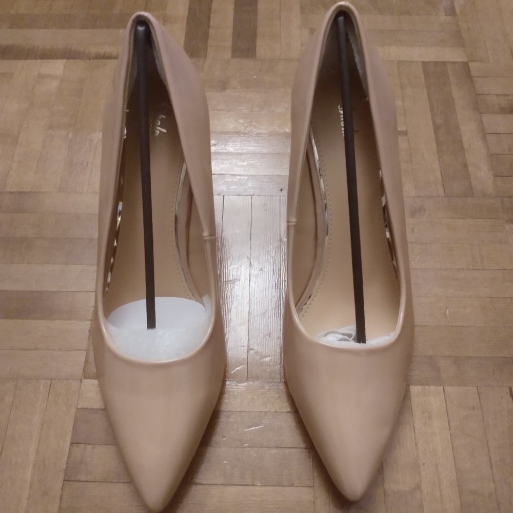 Beige Pumps